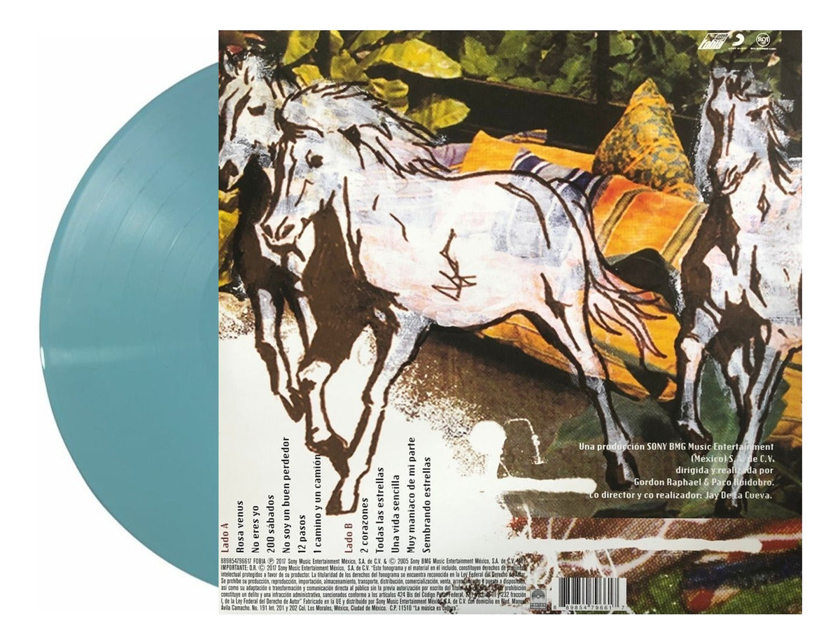 Fobia Rosa Venus Edicion Limitada Azul Blue Lp Vinyl