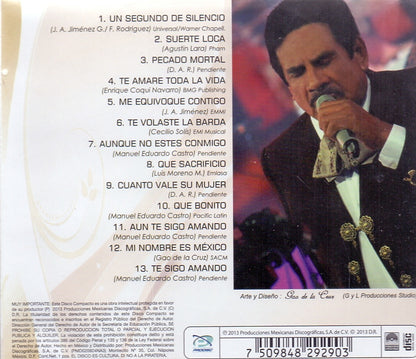 Juan Valentin Te Volaste La Barda Disco Cd