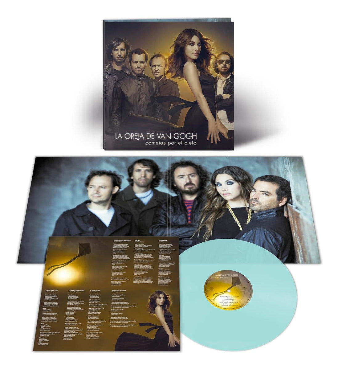 La Oreja De Van Gogh Cometas Por El Cielo Blue Azul Lp Vinyl