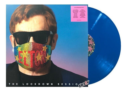 Elton John The Lockdown Sessions 2 Lp Vinyl Azul