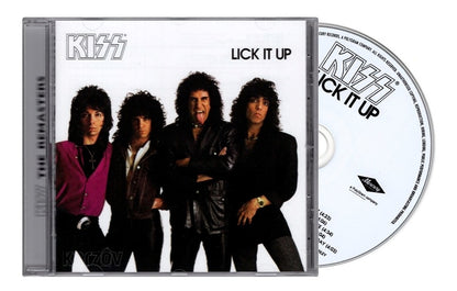 Kiss Lick It Up Disco Cd