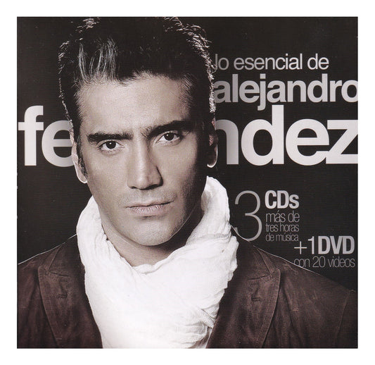 Lo Esencial De Alejandro Fernandez Box 3 Discos Cd + Dvd