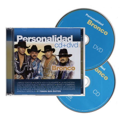 Bronco Personalidad Disco Cd + Dvd