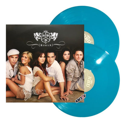 Rbd Rebelde Rebels Azul Blue 2 Lp Vinyl