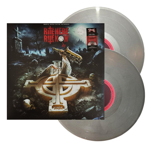 Ghost Rite Here Rite Now Soundtrack Opaque Silver 2 Lp Vinyl