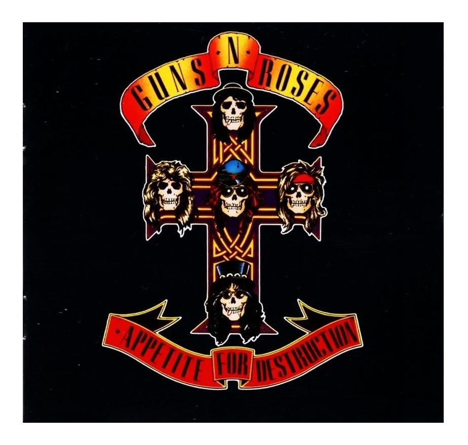 Guns N Roses Appetite For Destruction Disco Cd