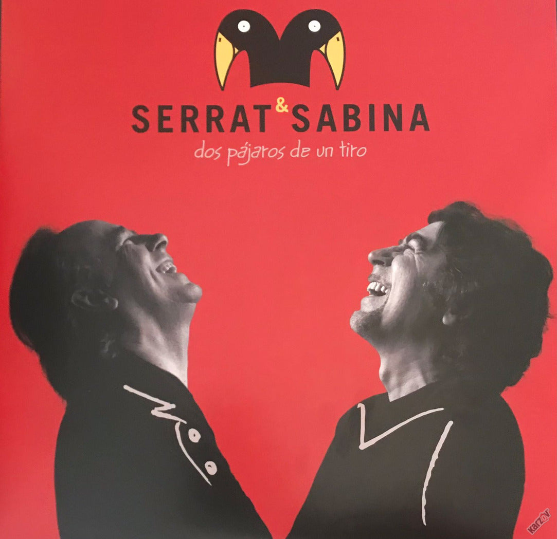 Serrat & Sabina Dos Pajaros De Un Tiro 2 Lp Black Vinyl