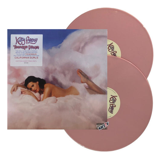 Katy Perry Teenage Dream Rosa Candy Pink 2 Lp Vinyl