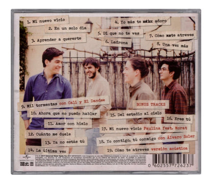 Morat Sobre El Amor Y Sus Efectos Secundarios Edicion Especial Disco Cd