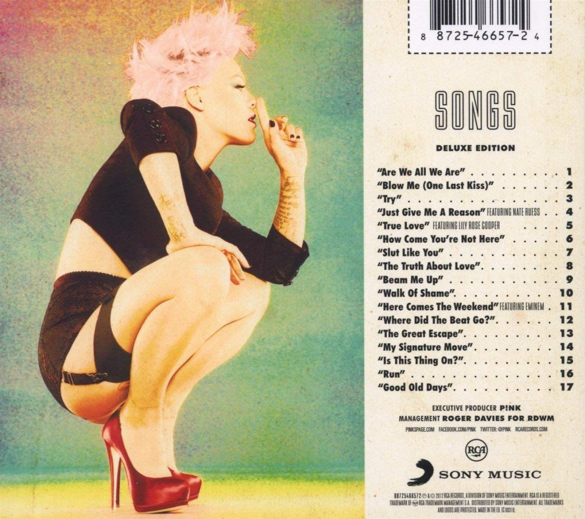 Pink The Truth About Love Deluxe Disco Cd