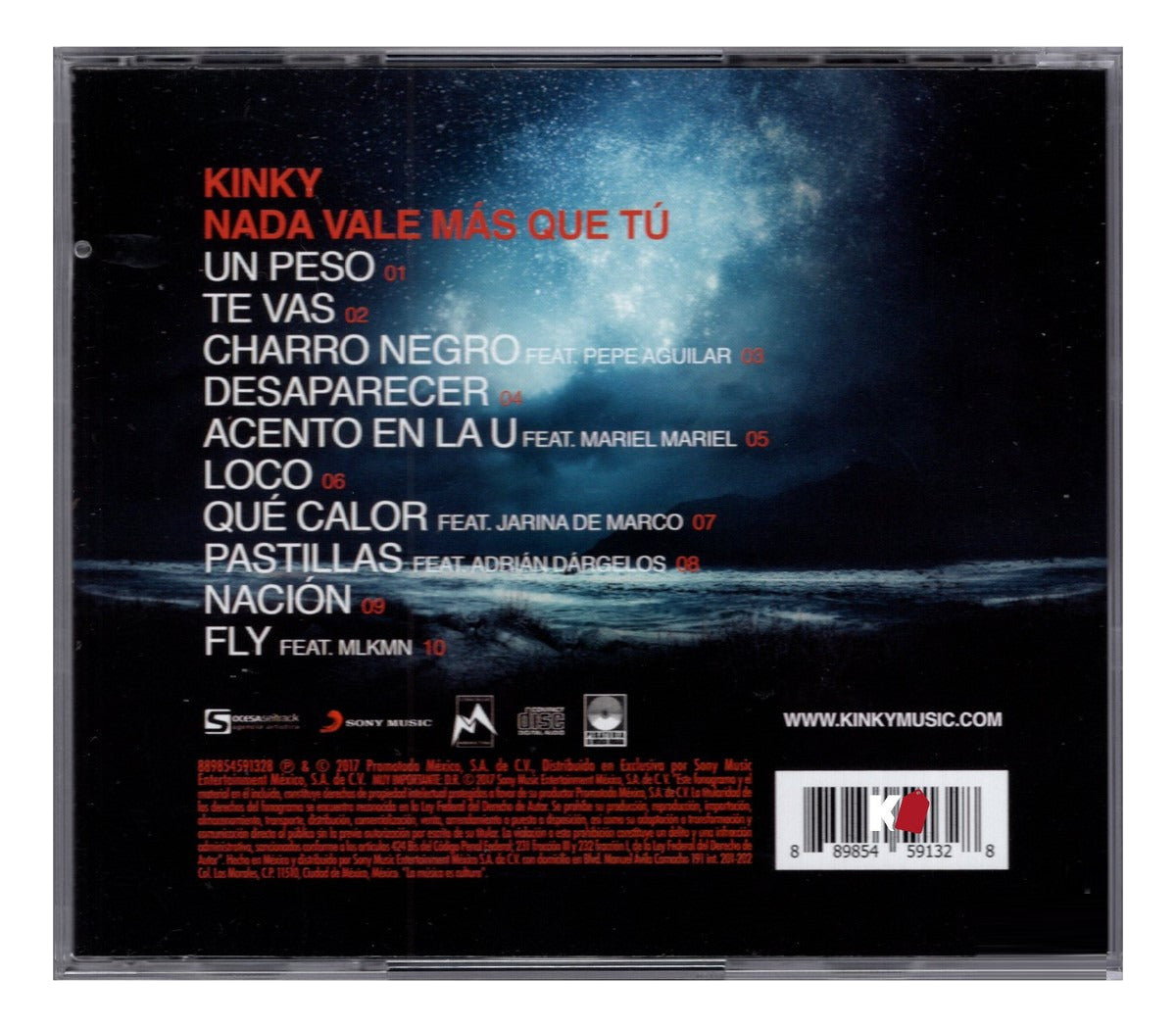 Kinky Nada Vale Mas Que Tu Disco Cd