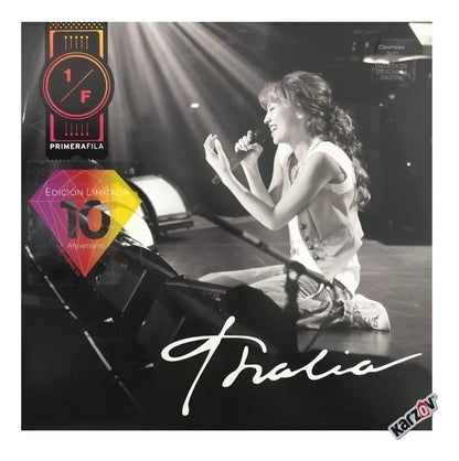 Thalia Primera Fila 10 Años Vinyl Lp + Dvd