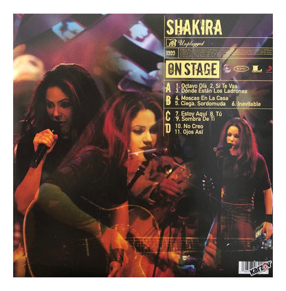 Shakira Mtv Unplugged Black 2 Lp Vinyl