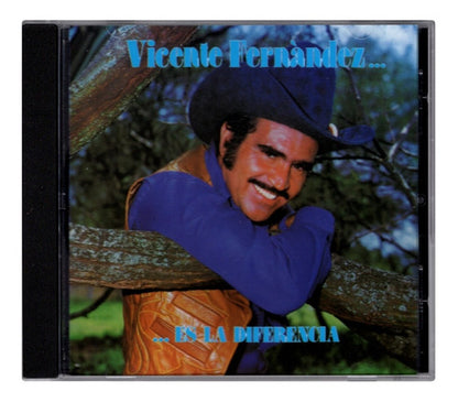 Vicente Fernandez Es La Diferencia Disco Cd