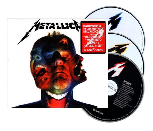 Metallica Hardwired To Self Destruct Deluxe 3 Discos Cd 's