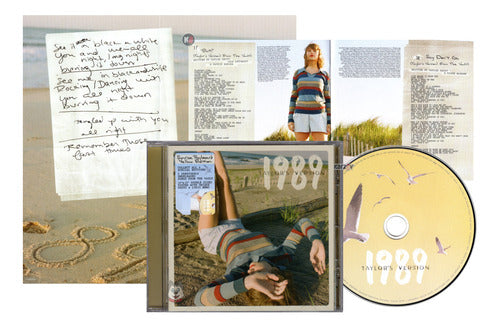 Taylor Swift 1989 Deluxe Taylors Version Yellow Disco Cd