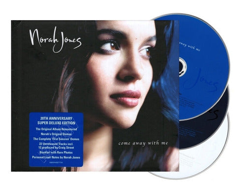 Norah Jones Come Away With Me Digibook 3 Discos Cd