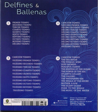 Delfines Y Ballenas Musica Para Relajarte 4 Discos Cd