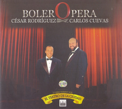 Carlos Cuevas Bolero Opera Cesar Rodriguez 2 Discos Cd + Dvd