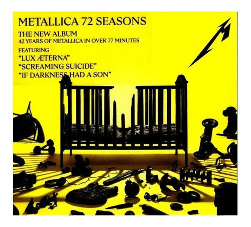 Metallica 72 Seasons Importado Disco Cd