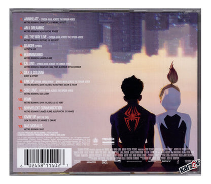 Spider-man Across Spider-verse Metro Boomin Soundtrack Disco Cd