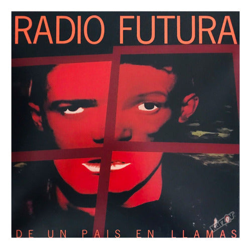 Radio Futura De Un Pais En Llamas Lp Red Vinyl