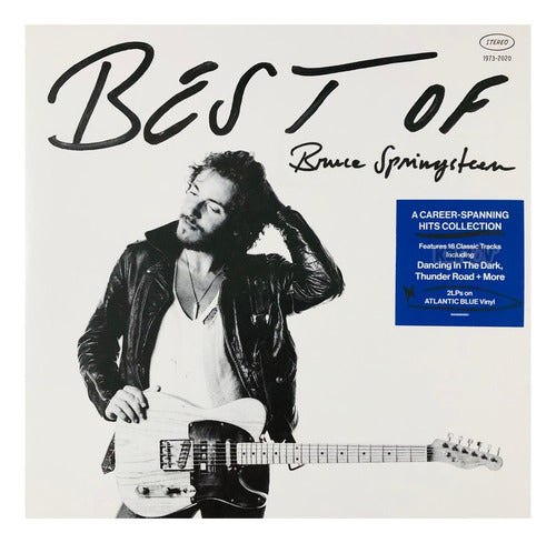 Best Of Bruce Springsteen Importado Atlantic Blue 2 Lp Vinyl