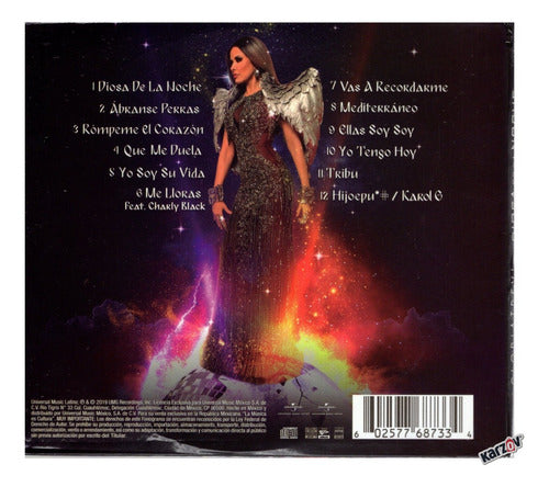 Gloria Trevi Diosa De La Noche Disco Cd