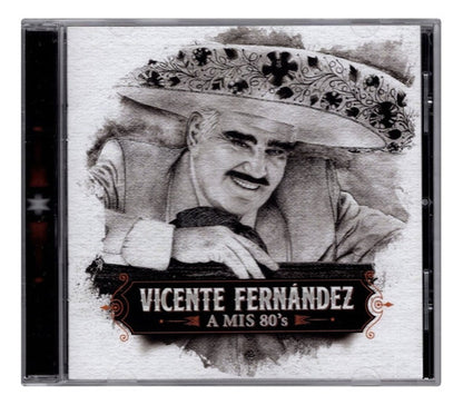 Vicente Fernandez A Mis 80s Disco Cd