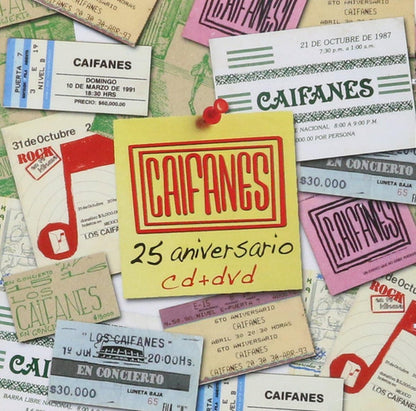 Caifanes - 25 Aniversario - Cd + Dvd (18 Canciones)