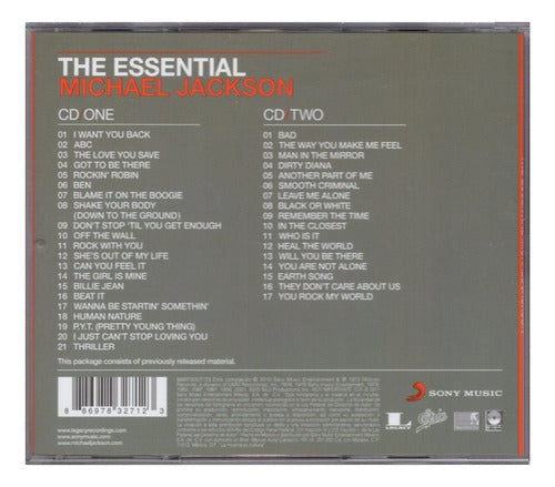 Michael Jackson The Essential 2 Discos Cd