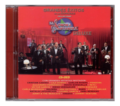 La Sonora Santanera Grandes Exitos Las Sonoras 2 Discos Cd + Dvd