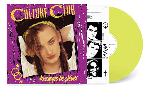 Culture Club Kissing To Be Clever Amarillo Yellow Lp Vinyl