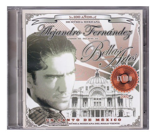 Alejandro Fernandez Desde Bellas Artes En Vivo 2 Discos Cd