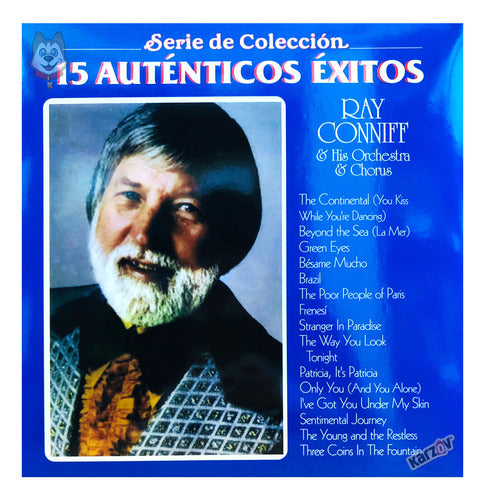 Ray Conniff 15 Autenticos Exitos Azul Blue Lp Vinyl
