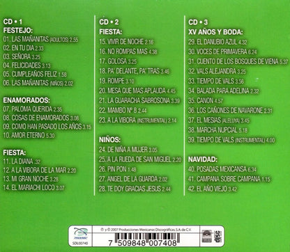 Para Toda Ocasion 3 Discos Cd 's