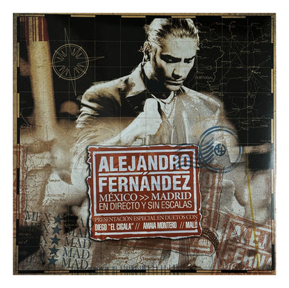 Alejandro Fernandez Mexico Madrid Directo Escalas 2 Lp Vinyl