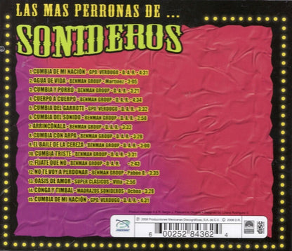 Las Mas Perronas De Sonideros Disco Cd