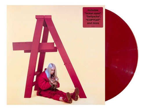 Billie Eilish Dont Smile At Me Rojo Red Lp Vinyl