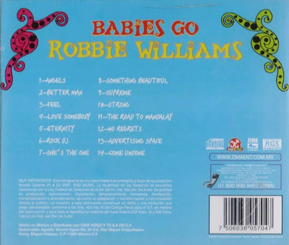 Babies Go Robbie Williams Rock Para Bebes Disco Cd