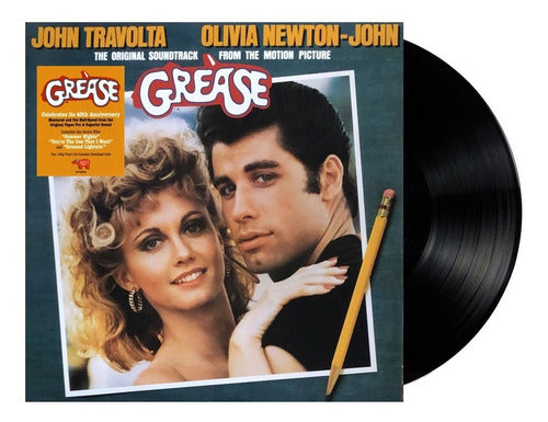 Grease Vaselina 40th Aniversary Soundtrack 2 Lp Vinyl