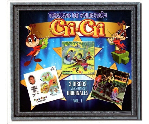 Cri - Cri  Tesoros De Coleccion Vol 1 Boxset 3 Discos Cd