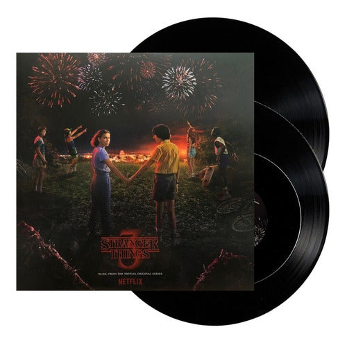 Stranger Things Season 3 Soundtrack 2 LP Vinyl + Disco CD