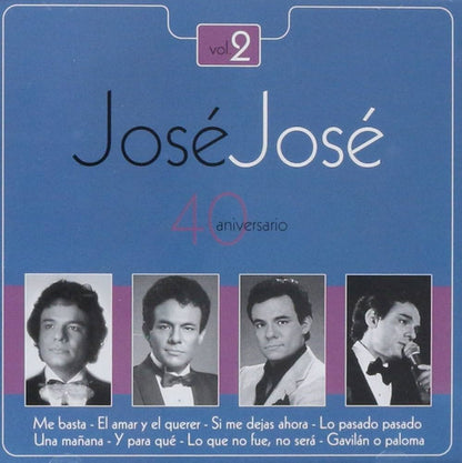 Jose Jose - 40 Aniversario Volumen 2 Dos - 2 Discos Cd