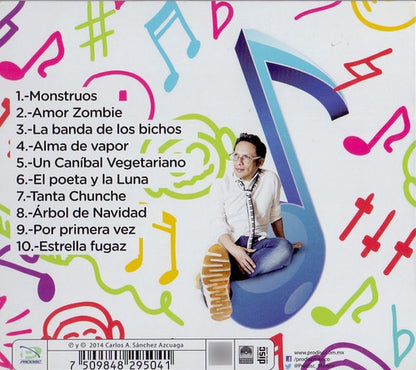 Carlos Azcuaga Cantando Cuentos Disco Cd