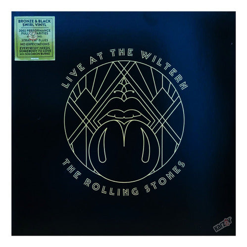 The Rolling Stones Live At Wiltern Black & Bronze 3 Lp Vinyl
