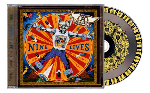 Aerosmith Nine Lives Disco Cd