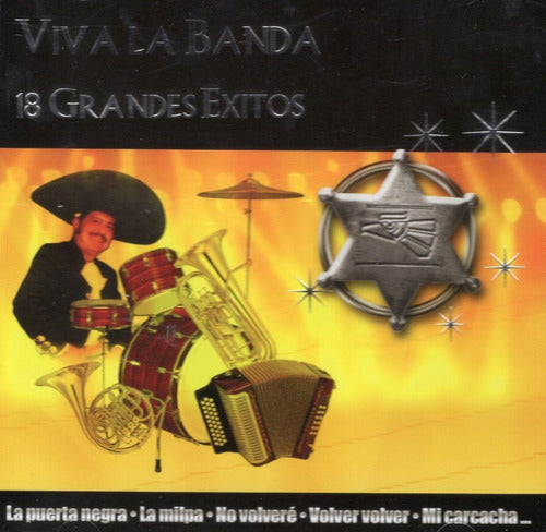 Viva La Banda 18 Grandes Exitos Disco Cd