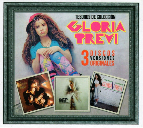 Gloria Trevi Tesoros De Coleccion Boxset 3 Discos Cd 's