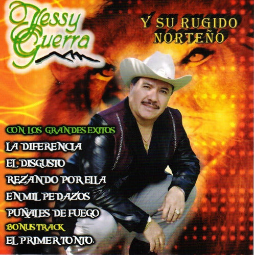 Jessy Guerra Y Su Rugido Norteño Disco Cd